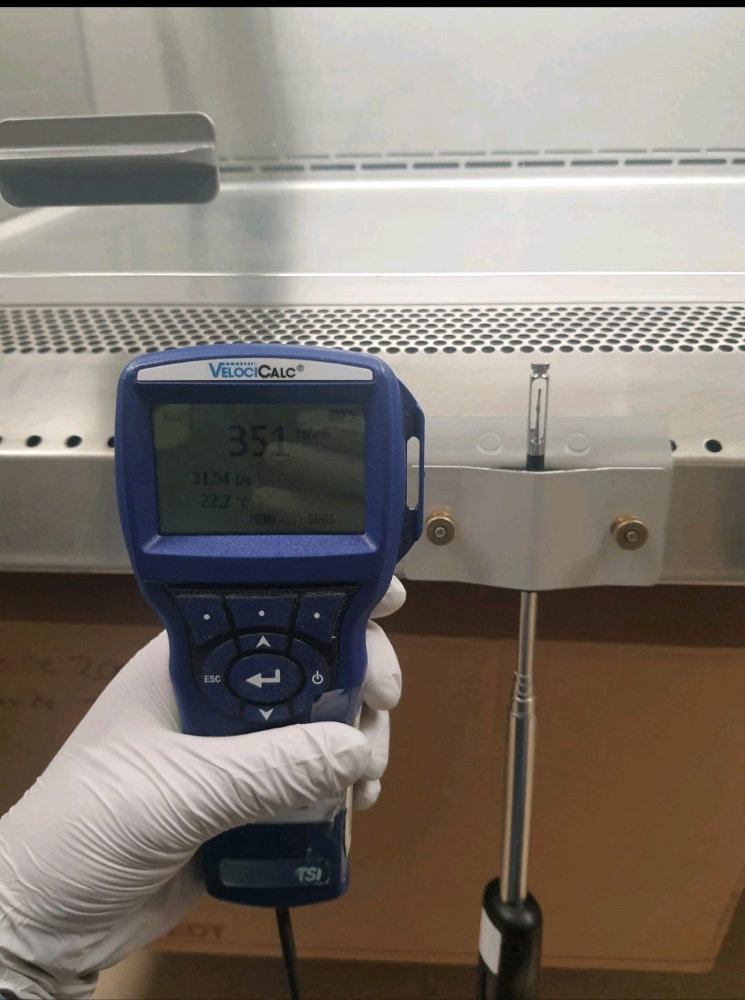 Prueba de humo airflow smoke test 4
